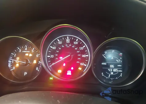 2017 Mazda Mazda6 Touring из США, поврежденный, VIN JM1GL1V59H1153353